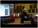 Christine Gauvreau Presenting the Digital Newspaper Project Photo